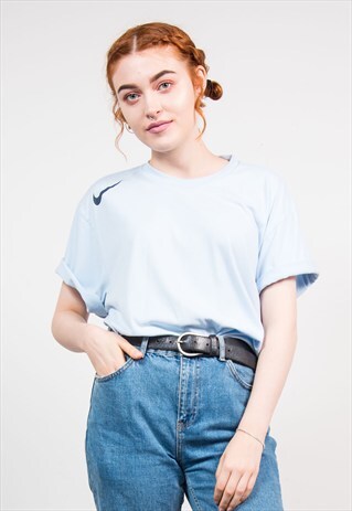 90'S BABY BLUE NIKE T-SHIRT