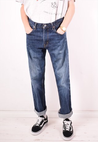 LEVI'S 559 MENS VINTAGE JEANS W34 L32 BLUE 90S