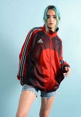 ADIDAS BRANDED RED ADIDAS JACKET