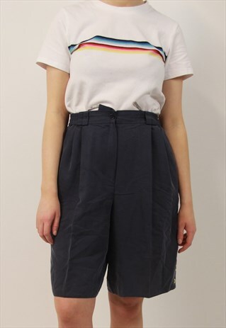 VINTAGE HIGH WAISTED TAILERED SHORTS