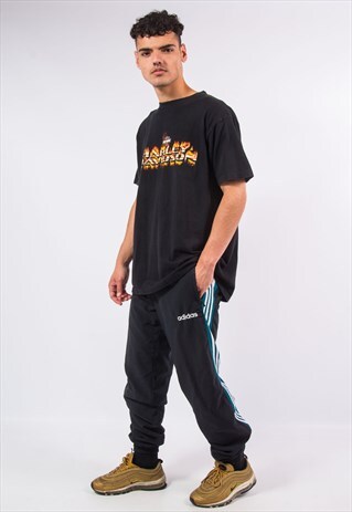 90S VINTAGE ADIDAS JOGGERS TRACKSUIT BOTTOMS