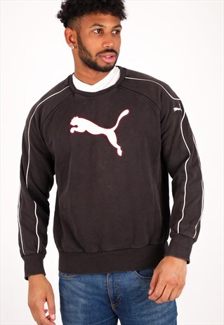 VINTAGE PUMA EMBROIDERY SWEATSHIRT NSW264