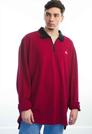 VINTAGE LACOSTE LOGO SHIRT 90S X 15.2
