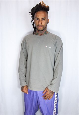 GREY CHAMPION VINTAGE SWEATSHIRT