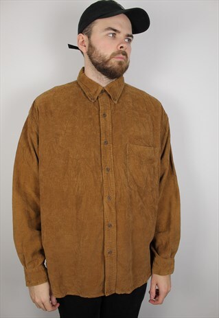 VINTAGE CORDUROY SHIRT SIZE XL