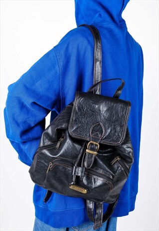 VINTAGE LEATHER BACKPACK SB37