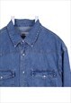 VINTAGE 90'S SAVVY SHIRT DENIM LONG SLEEVE BUTTON UP