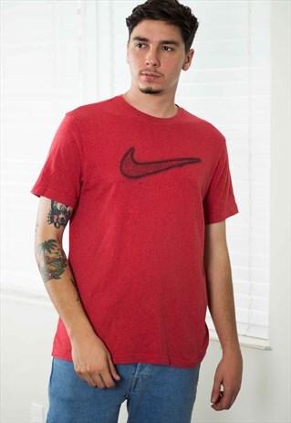 VINTAGE NIKE T-SHIRT LOGO 90S M 5.9