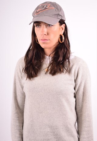 NIKE WOMENS VINTAGE CAP ONE SIZE GREY 90'S