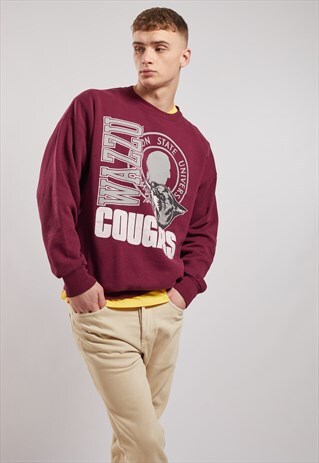VINTAGE LEE WAZZU COUGARS SWEATSHIRT