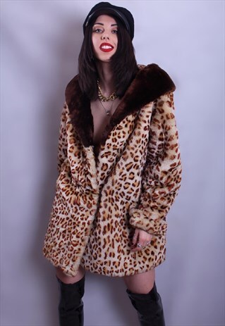 LEOPARD PRINT COAT