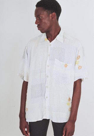 VINTAGE PATTERN SHIRT PTS405