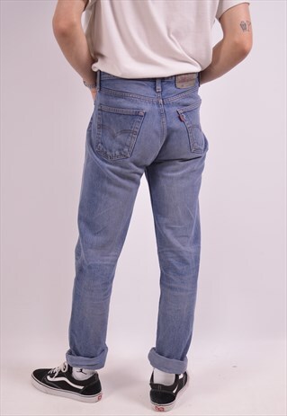VINTAGE LEVI'S 501 JEANS SLIM BLUE