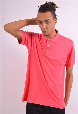 VINTAGE SERGIO TACCHINI POLO SHIRT PINK