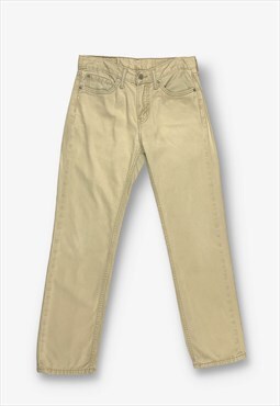 Vintage Levi's 514 Chino Trousers Cream W29 L30 BV20474
