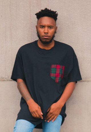 OC POCKET T-SHIRT - BLACK