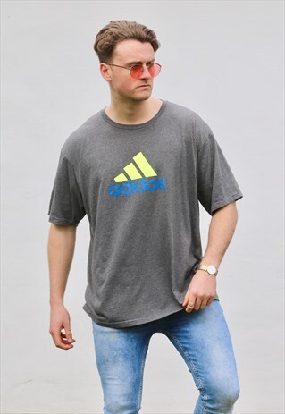 ADIDAS USA VINTAGE 90S SPORTSWEAR MINIMALIST T