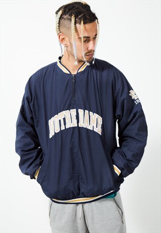 VINTAGE 90S 1/4 ZIP REEBOK JACKET / S3707