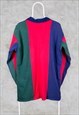 VINTAGE COTTON TRADERS RUGBY POLO SHIRT STRIPED XL