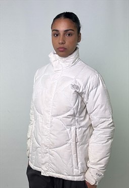 White 90s The North Face 600 Puffer Jacket 