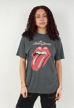 "Vintage the rolling stones grey graphic t shirt
