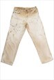 DICKIES RELAXED FIT CARPENTER TROUSERS IN TAN SIZE W35 L30