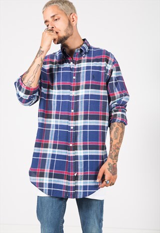 VINTAGE 80S POLO RALPH LAUREN SHIRT / S1430