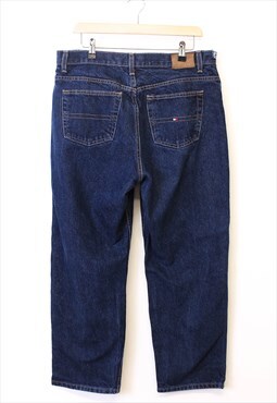 Vintage Tommy Hilfiger Jeans Dark Washed Blue With Label