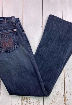 vintage low rise denim jeans y2k
