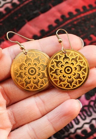 FAIRTRADE MINI MANDALA EARRINGS