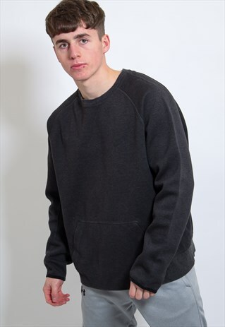 VINTAGE NIKE SWEATSHIRT IN GREY LARGE