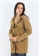 WOMEN S DULLFE COAT JACKET TOGGLE OVERCOAT HOODED CORDUROY