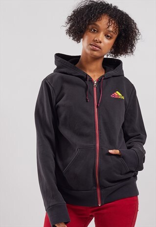 VINTAGE ADIDAS ZIP-UP HOODIE