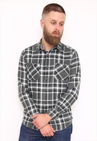 VINTAGE WRANGLER GREEN CHECK SHIRT