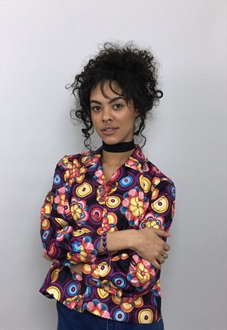 VINTAGE 60S PATTERNED SHIRT