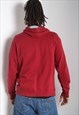 VINTAGE CHAMPION SWEATSHIRT HOODIE RED
