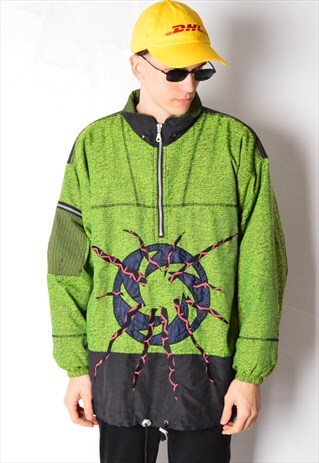 VINTAGE 90S GREEN SKI JACKET