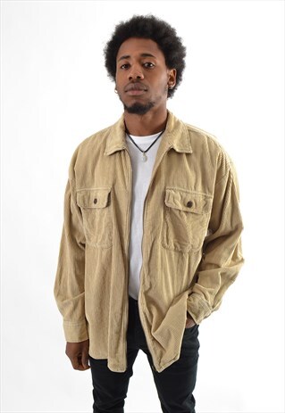 BEIGE LEVI'S CORDUROY JACKET RLH6130
