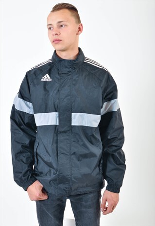 VINTAGE ADIDAS WINDBREAKER RAIN JACKET