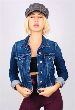 VINTAGE 90S TOMMY HILFIGER DENIM JACKET