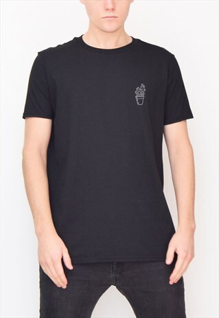 BLACK CACTUS T-SHIRT