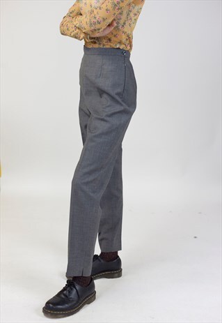VINTAGE 90S GREY DRESS PANTS