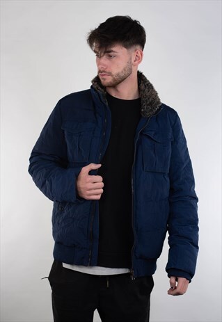 VINTAGE HILFIGER DENIM WINTER JACKET