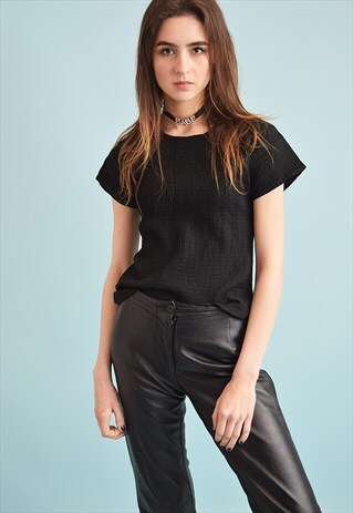 90'S RETRO GRUNGE TEEN TOP BLOUSE