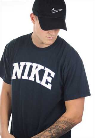 VINTAGE NIKE BIG LOGO T SHIRT TEE