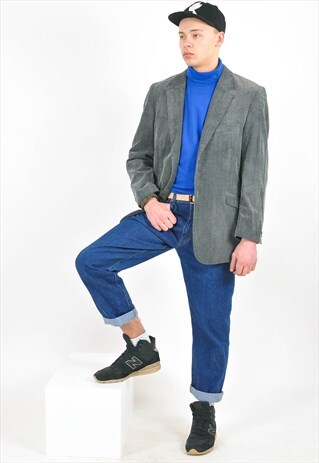 VINTAGE 90'S CORDUROY BLAZER JACKET