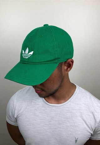 VINTAGE GREEN ADIDAS CAP