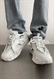 FUTURISTIC SNEAKERS CHUNKY SOLE TRAINERS PLATFORM SHOES