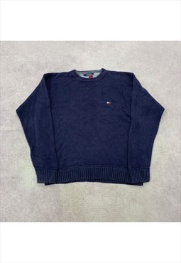 Vintage Tommy Hilfiger Knitted Jumper Men's XL