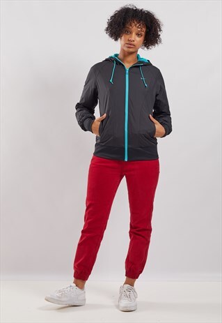 VINTAGE NIKE HOODED SHELL JACKET